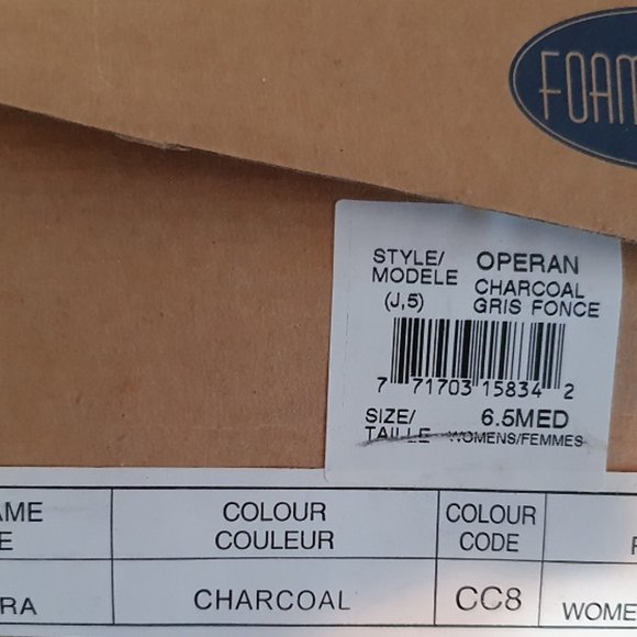 New Womens Foamtreads Opera slipper - Picture 2 of 3